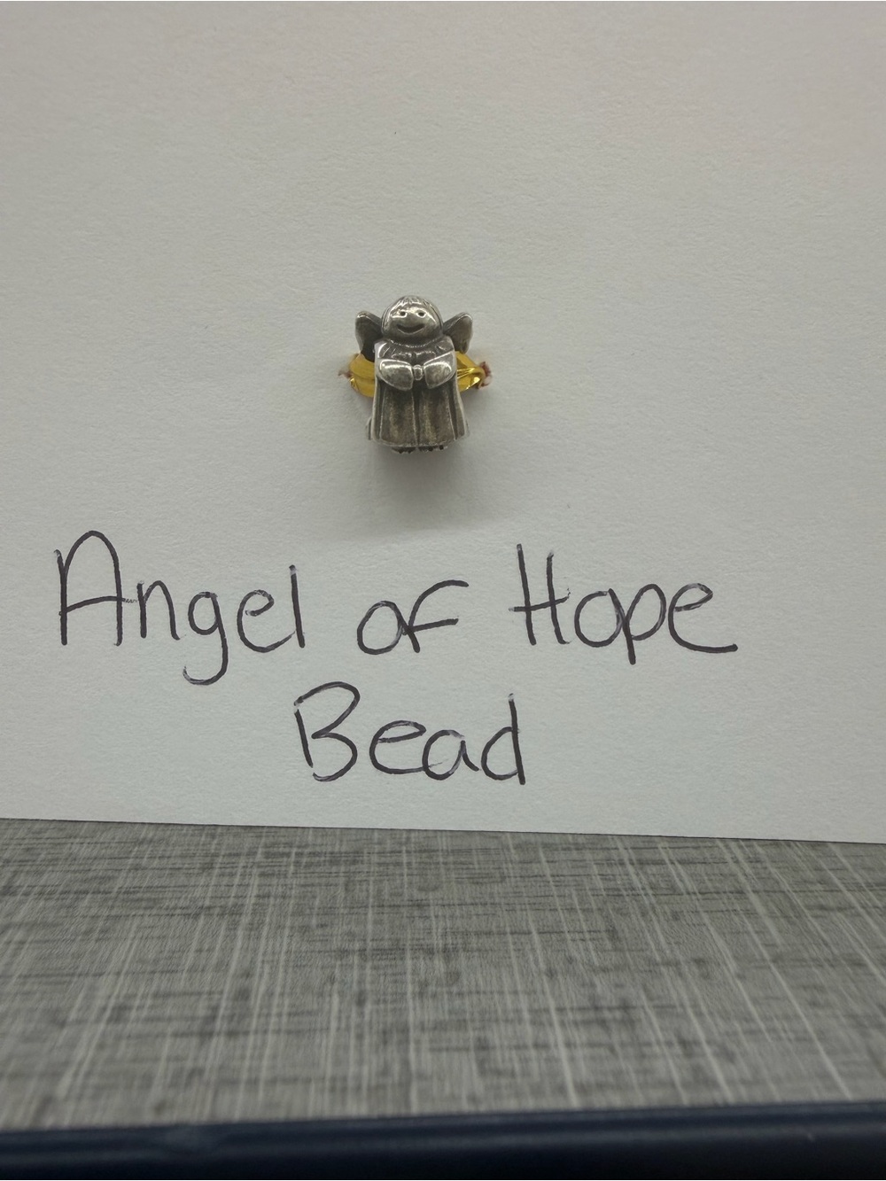 Pandora Retired Angel of Hope Guardian Angel Charm 790337 Sterling Silver